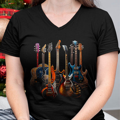 Guitar Lover Shirt, Funny Guitar UnisexT-Shirt/Hoodie/Sweatshirt HLT00 - Guitars Guitarists Gift T-Shirt