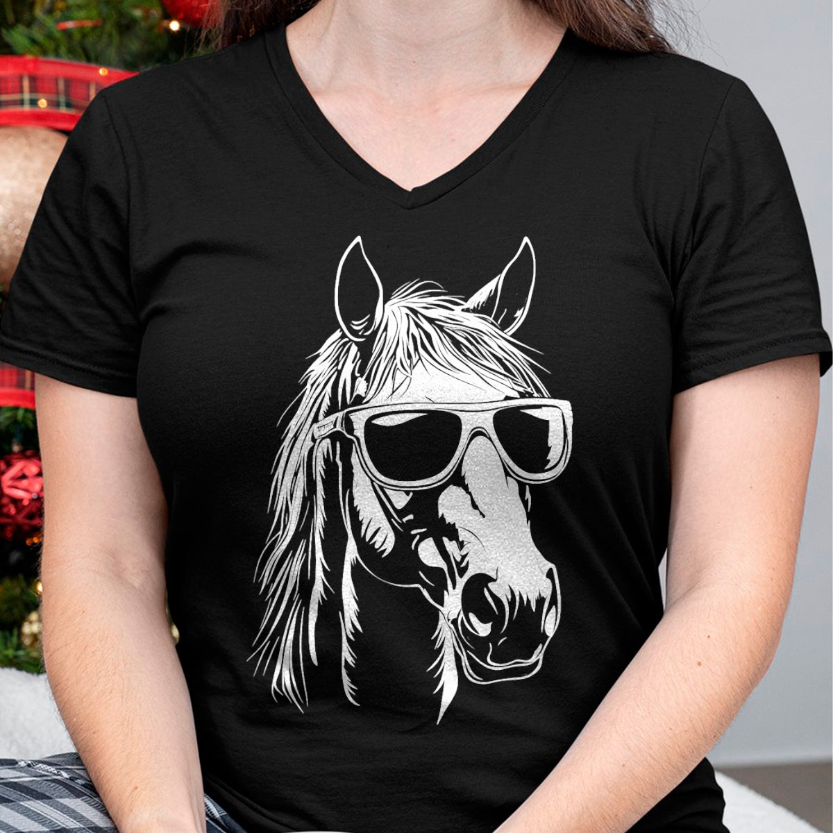 Best Horse Lover Shirt , Funny Horse UnisexT-Shirt/Hoodie/Sweatshirt HLT00 - Funny Horse Sunglasses T-Shirt