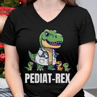 Best Doctor Shirt, Funny Doctor UnisexT-Shirt/Hoodie/Sweatshirt HLT00 - Funny Pediatrics T-Rex Pediatrician Peds Pediatric T-Shirt