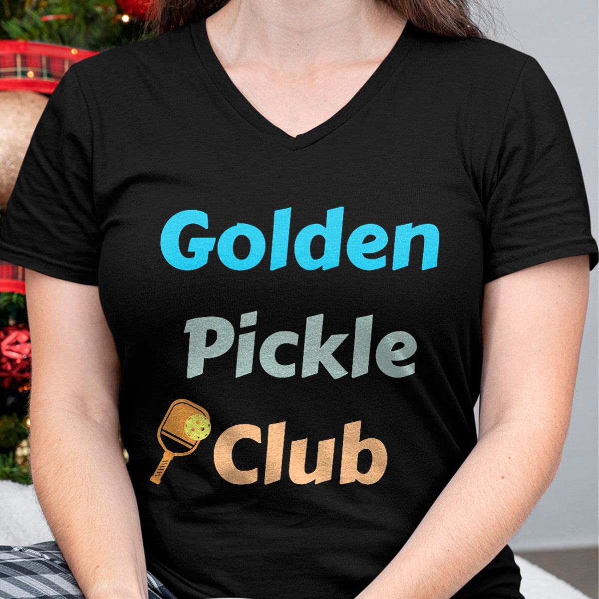 Funny Pickleball Shirt, Pickleball Lover Unisex T-Shirt/Hoodie/Sweatshirt HLT00 - Golden Pickle Club Funny Pickleball Paddle Ball Player T-Shirt