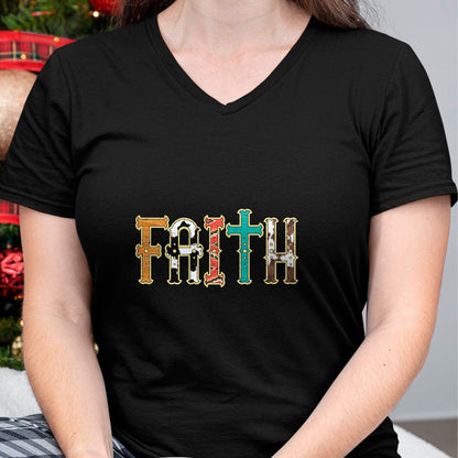 Christian Tee, Christian Faith Unisex T-Shirt/Hoodie/Sweatshirt HLT00 - Faith Patterns God Jesus Religious Christian Men Women Kids T-Shirt