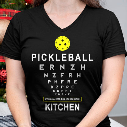 Funny Pickleball Shirt, Pickleball Lover Unisex T-Shirt/Hoodie/Sweatshirt HLT00 - Funny Pickleball Shirt If You Can Read This Kitchen Joke T-Shirt