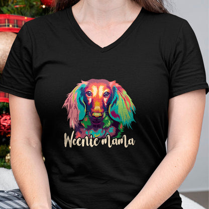Dog Love Shirt, Dog Lover Gift T-Shirt/Hoodie/Sweatshirt HLT00 - Dachshund-Shirt Women Weenie Mama Mothers Day Weiner Dog Mom T-Shirt