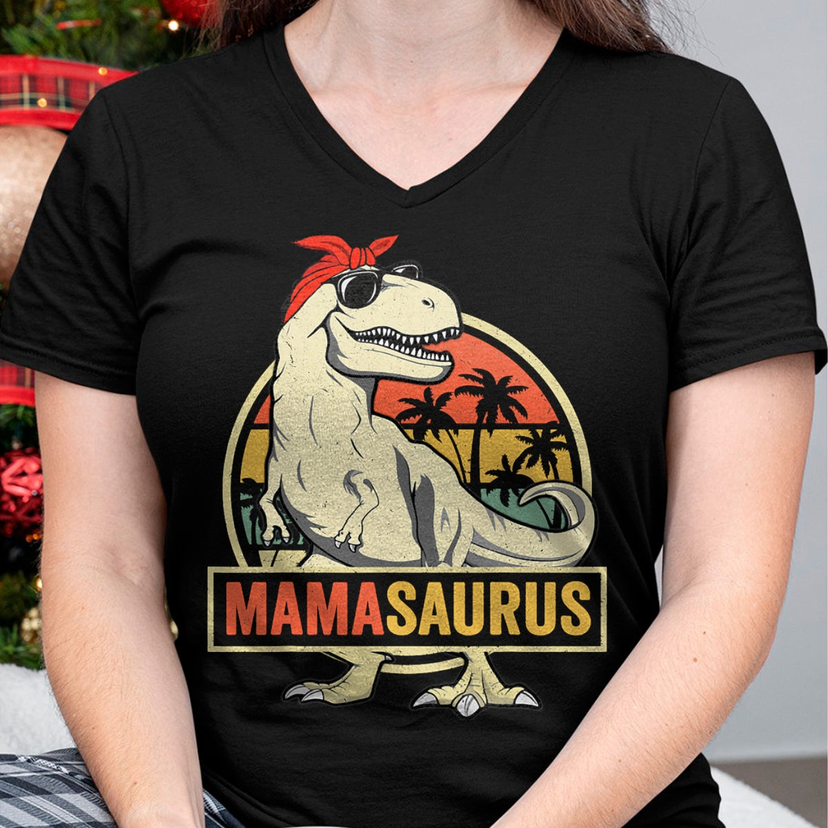 Best Dinosaur Lover Shirt, Funny Dinosaur UnisexT-Shirt/Hoodie/Sweatshirt HLT00 - Mamasaurus T rex Dinosaur Funny Mom Mommy T-Shirt