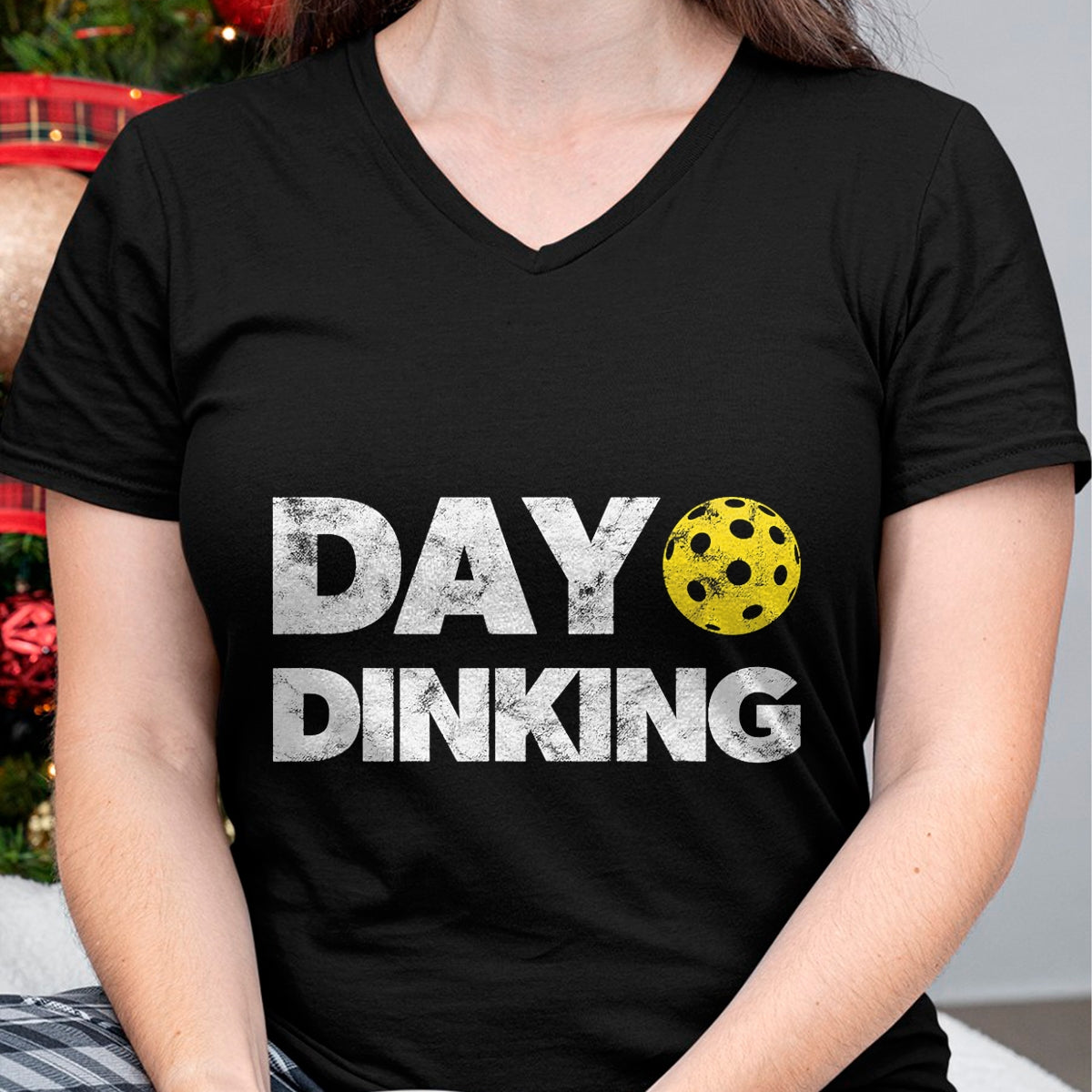 Funny Pickleball Shirt, Pickleball Lover Unisex T-Shirt/Hoodie/Sweatshirt HLT00 - Day Dinking Pickleball Funny Dink Women Men Pickle Ball T-Shirt