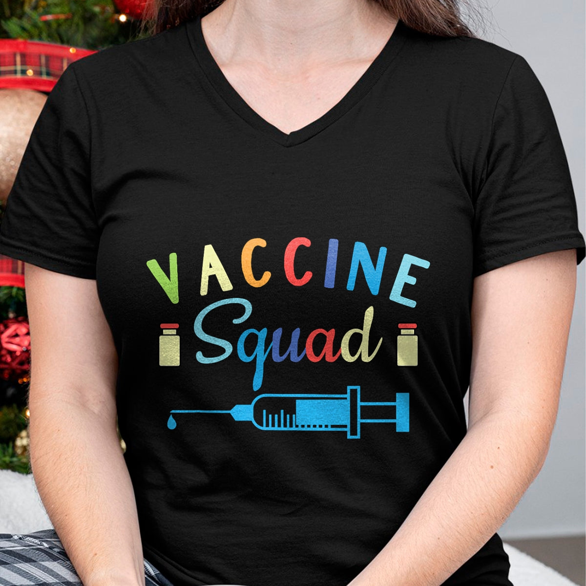 Best Doctor Shirt, Funny Doctor UnisexT-Shirt/Hoodie/Sweatshirt HLT00 - Vaccine Squad Cute Nurse Doctor DR Funny Vaccinated 19 Tee T-Shirt