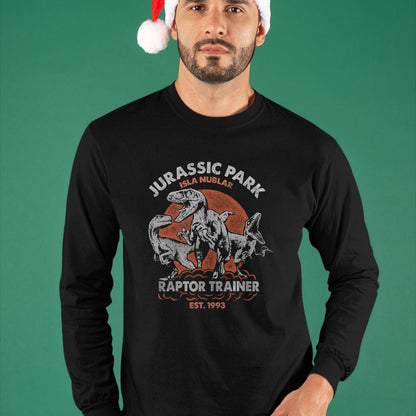 Best Dinosaur Lover Shirt, Funny Dinosaur UnisexT-Shirt/Hoodie/Sweatshirt HLT00 - Jurassic Park Raptor Trainer T-Shirt Small