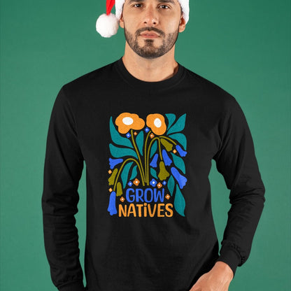Native American T-Shirts, Vintage Native American Unisex T-Shirt/Hoodie/Sweatshirt HLT00 - Grow Natives for Gardeners Who Grow Native Plants