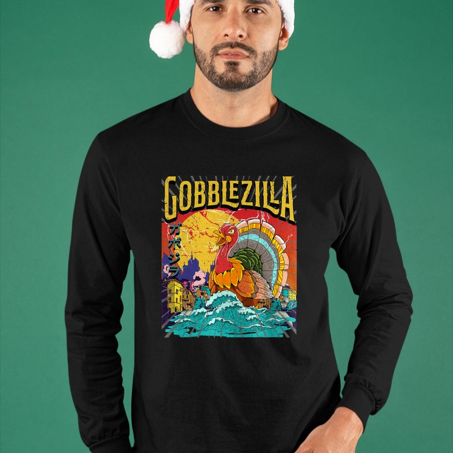 Best Thanksgiving Family Shirt , Funny Thanksgiving UnisexT-Shirt/Hoodie/Sweatshirt HLT00 - Turkey Day Thanksgiving Gobblezilla T-Shirt