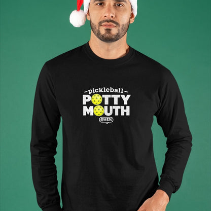 Funny Pickleball Shirt, Pickleball Lover Unisex T-Shirt/Hoodie/Sweatshirt HLT00 - Pickleball Potty Mouth Funny Player Humor T-Shirt