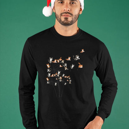 Cat Love Shirt, Funny Cat Lover Gift UnisexT-Shirt/Hoodie/Sweatshirt HLT00 - Cat Shirt Cat Shirts for Women Girls Cute Dandelion T-Shirt (1)