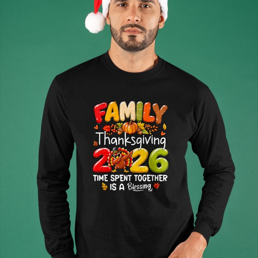 Best Thanksgiving Family Shirt , Funny Thanksgiving UnisexT-Shirt/Hoodie/Sweatshirt HLT00 - Family Thanksgiving 2026 Thanksgiving Crew Turkey Matching T-Shirt