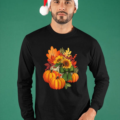 Best Thanksgiving Family Shirt , Funny Thanksgiving UnisexT-Shirt/Hoodie/Sweatshirt HLT00 - Thanksgiving Pumpkin Sunflower Fall Autumn Holiday T-Shirt