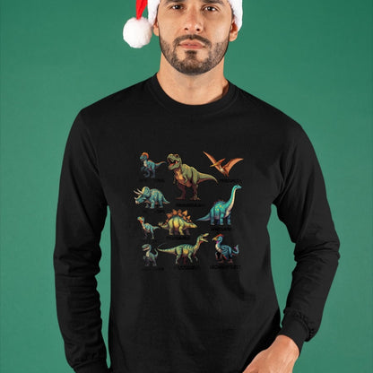 Best Dinosaur Lover Shirt, Funny Dinosaur UnisexT-Shirt/Hoodie/Sweatshirt HLT00 - Womens Vintage Dinosaur Trainer Halloween Costume Retro Sunset Dino V-Neck T-Shirt