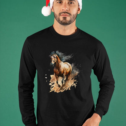 Best Horse Lover Shirt , Funny Horse UnisexT-Shirt/Hoodie/Sweatshirt HLT00 - Beautiful Horse Graphic Horse Art Print for Girls T-Shirt