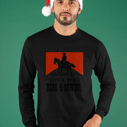 Best Farmer Life Shirt, Funny Farmer UnisexT-Shirt/Hoodie/Sweatshirt HLT00 - Vintage Western Country Save A Horse Ride A Cowboy Horseback T-Shirt