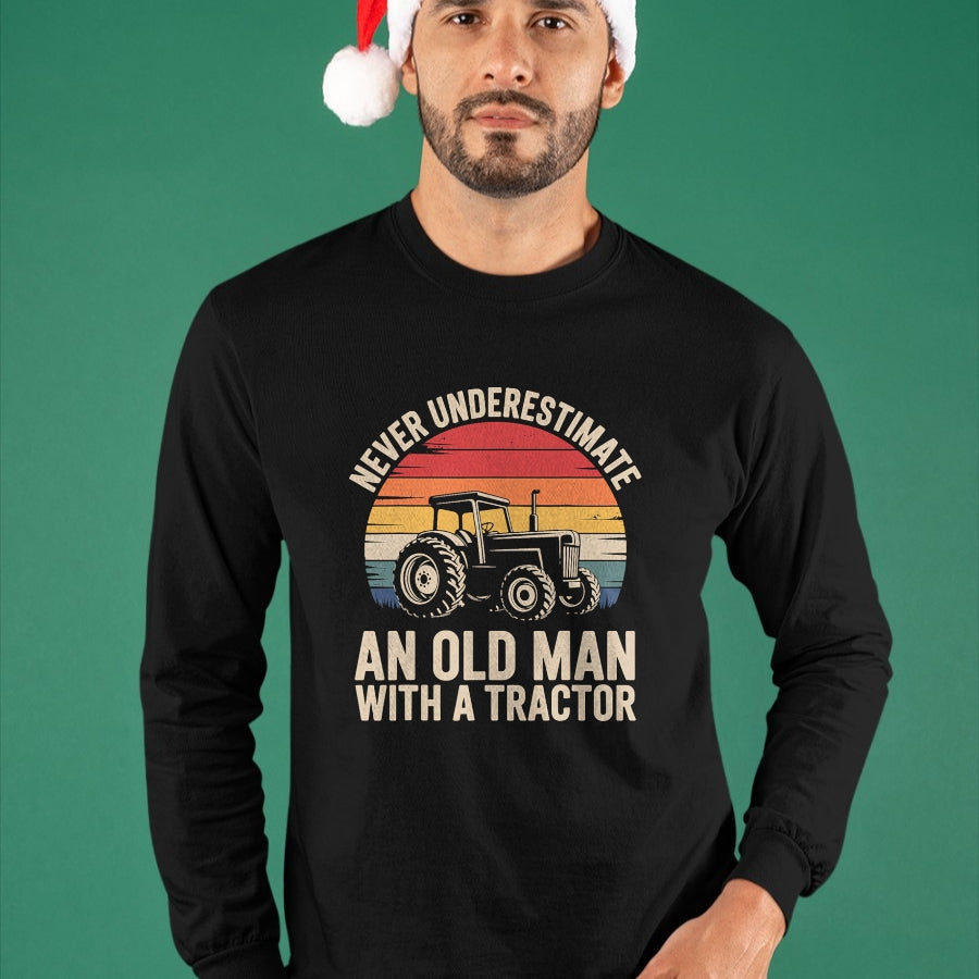 Best Farmer Life Shirt, Funny Farmer UnisexT-Shirt/Hoodie/Sweatshirt HLT00 - Best Tractor Art for Men Boys Dad Farmer Tractor Driver T-Shirt (1)