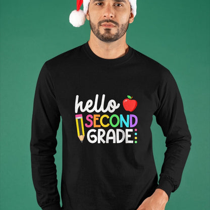 Best Student Shirt, Funny Back To School UnisexT-Shirt/Hoodie/Sweatshirt HLT00 - Hello Second Grade Team 2nd Grade Back to School Teacher Kid T-Shirt