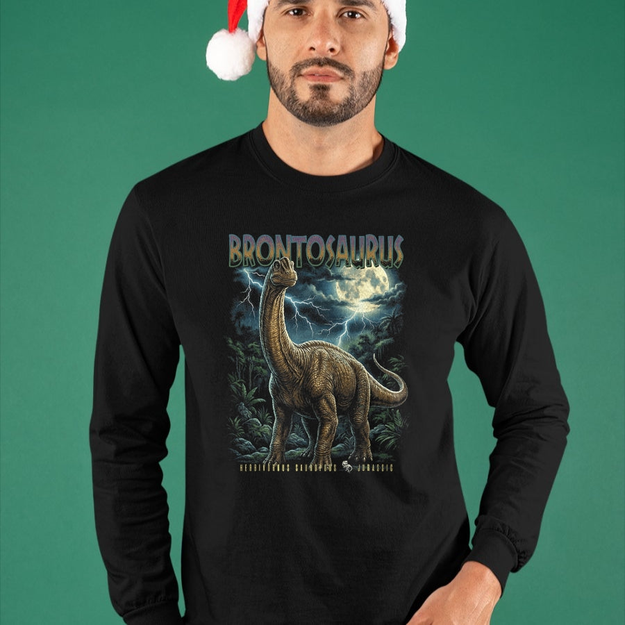 Best Dinosaur Lover Shirt, Funny Dinosaur UnisexT-Shirt/Hoodie/Sweatshirt HLT00 - Vintage Brontosaurus 90s Bootleg Dinosaur Prehistoric Dino T-Shirt