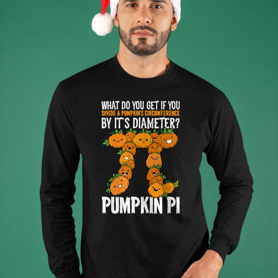 Best Thanksgiving Family Shirt , Funny Thanksgiving UnisexT-Shirt/Hoodie/Sweatshirt HLT00 - Math Shirt Pumpkin Pi Math Teacher Halloween Thanksgiving Pi T-Shirt