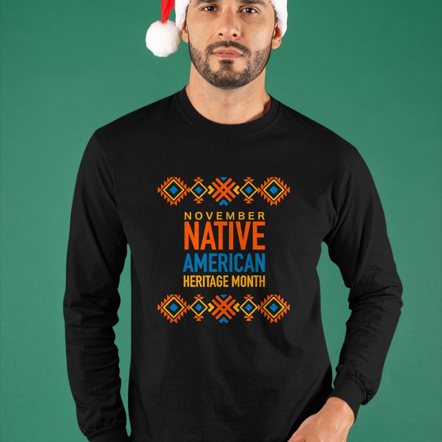 Native American T-Shirts, Vintage Native American Unisex T-Shirt/Hoodie/Sweatshirt HLT00 - Native American Heritage Month 2021