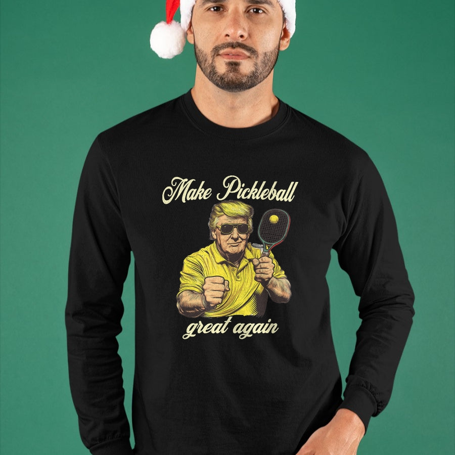Funny Pickleball Shirt, Pickleball Lover Unisex T-Shirt/Hoodie/Sweatshirt HLT00 - Funny Pickleball Lovers Graphics Pickle Ball Men Women T-Shirt