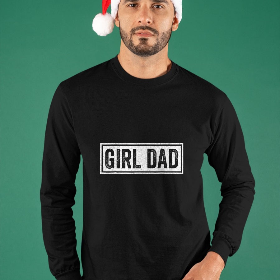 Gift for Dad Shirt, Funny Dad Unisex T-Shirt/Hoodie/Sweatshirt HLT00 – Proud Dad Of Girls Awesome Shirt For Mens Dad Fathers Day T-Shirt