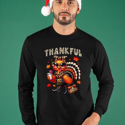 Best Thanksgiving Family Shirt , Funny Thanksgiving UnisexT-Shirt/Hoodie/Sweatshirt HLT00 - Thankful Cute Turkey Thanksgiving Gobble Autumn Fall T-Shirt