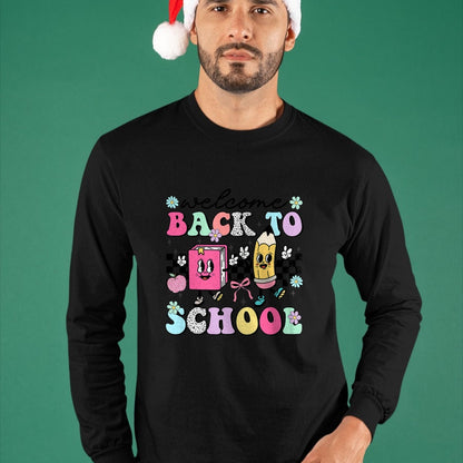 Best Student Shirt, Funny Back To School UnisexT-Shirt/Hoodie/Sweatshirt HLT00 - Welcome Back to School 2026 Teachers Students First Day T-Shirt