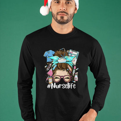 Funny Nurse Shirt, Nurse Unisex T-Shirt/Hoodie/Sweatshirt HLT00 - Funny NurseLife Nurse T-Shirt