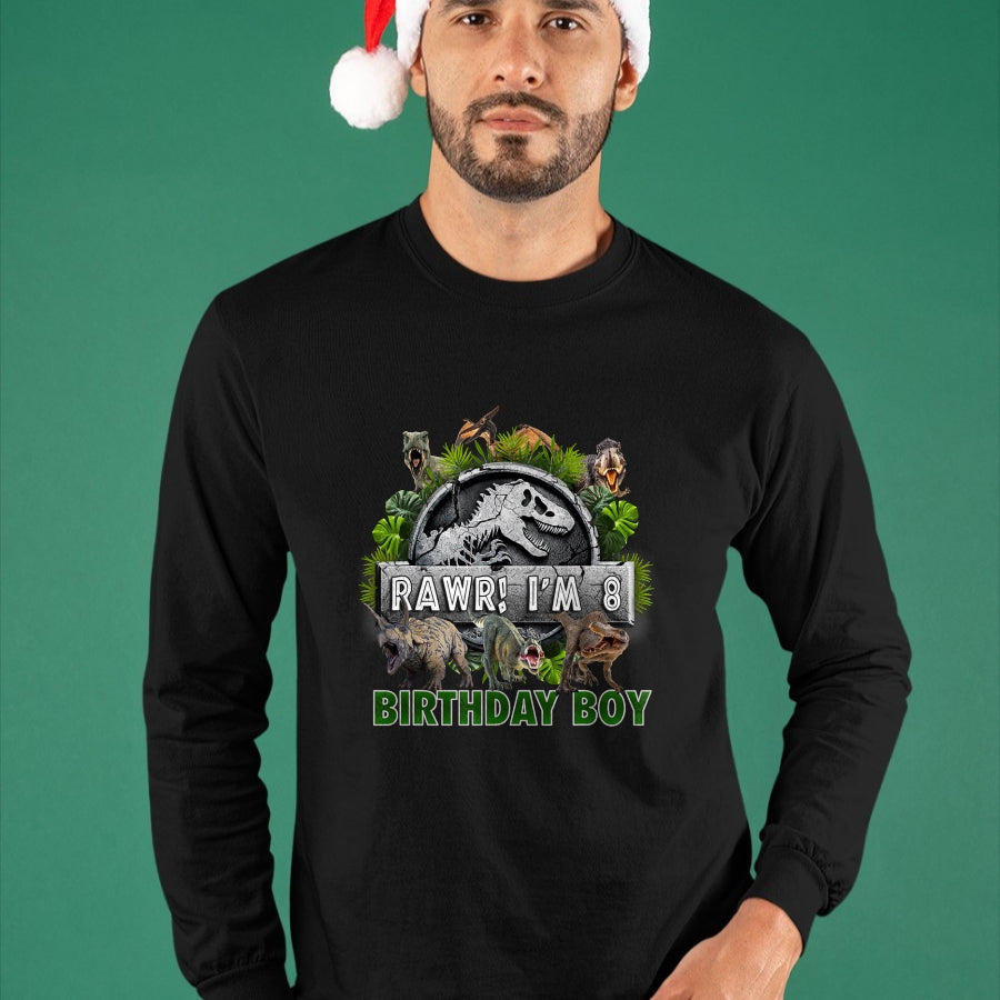 Best Dinosaur Lover Shirt, Funny Dinosaur UnisexT-Shirt/Hoodie/Sweatshirt HLT00 - Kids 8 Years Old Shirt 8th Birthday Boy T Rex Dinosaur T-Shirt