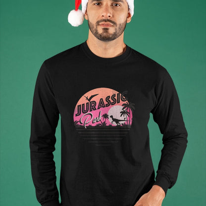 Best Dinosaur Lover Shirt, Funny Dinosaur UnisexT-Shirt/Hoodie/Sweatshirt HLT00 - Jurassic Park Retro 90_s Dinosaur Scene T-Shirt