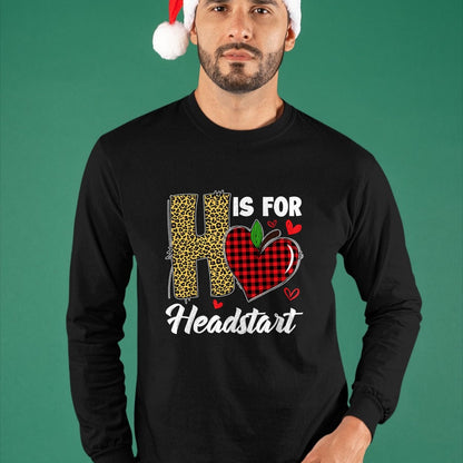 Best Student Shirt, Funny Back To School UnisexT-Shirt/Hoodie/Sweatshirt HLT00 - H Is For Headstart Head Start Teacher Leopard Back To School T-Shirt