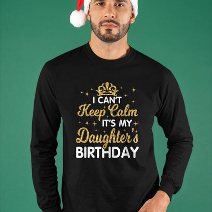 Gift for Mom Shirt, Funny Mom Unisex T-Shirt/Hoodie/Sweatshirt HLT00 - I Can't Keep Calm It_s My Mom_s Birthday T-Shirt