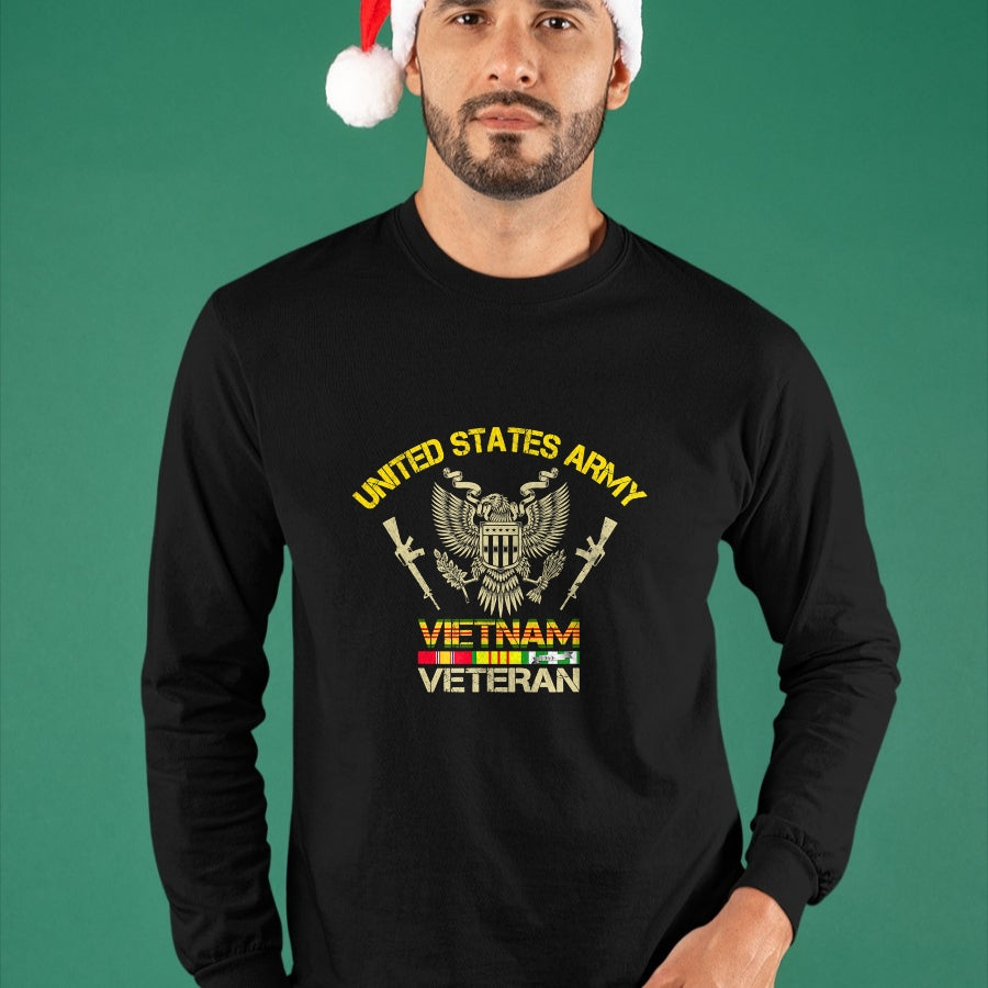 Proud Veteran Shirt, Funny Veteran UnisexT-Shirt/Hoodie/Sweatshirt HLT00 - U.S Army Vietnam Veteran T Shirt Vietnam War Veterans Day T-Shirt