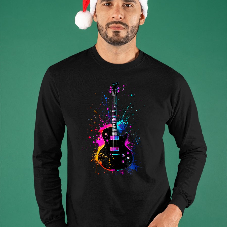 Guitar Lover Shirt, Funny Guitar UnisexT-Shirt/Hoodie/Sweatshirt HLT00 - Colorful Guitarist Guitar Music Lover T-Shirt