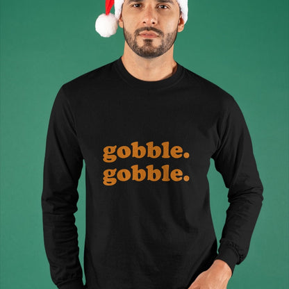 Best Thanksgiving Family Shirt , Funny Thanksgiving UnisexT-Shirt/Hoodie/Sweatshirt HLT00 - Thanksgiving Gobble Gobble Turkey Trot Funny T-Shirt