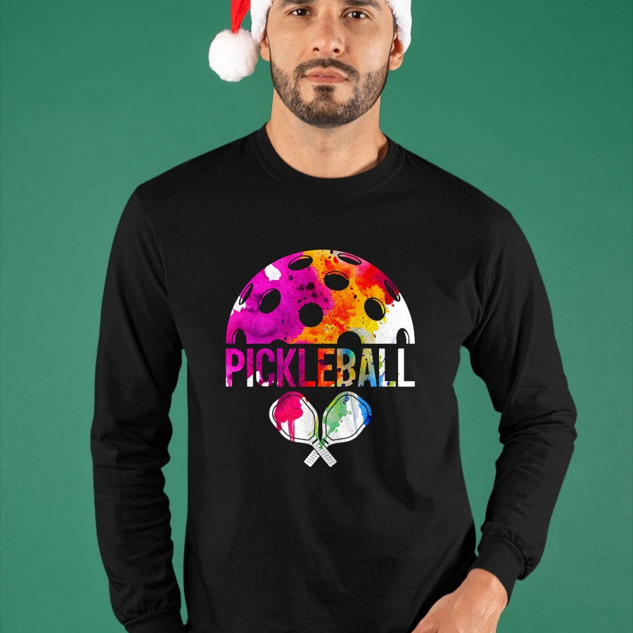 Funny Pickleball Shirt, Pickleball Lover Unisex T-Shirt/Hoodie/Sweatshirt HLT00 - PICKLE BALL PLAY PICKLEBALL T-Shirt