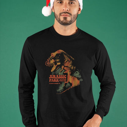 Best Dinosaur Lover Shirt, Funny Dinosaur UnisexT-Shirt/Hoodie/Sweatshirt HLT00 - Jurassic Park T-Rex Raptor Vintage Colors Graphic T-Shirt Tee for Men Women