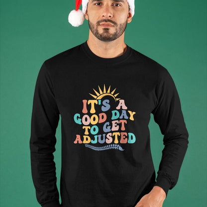 Best Doctor Shirt, Funny Doctor UnisexT-Shirt/Hoodie/Sweatshirt HLT00 - Chiropractic Adjustment Spine Outfits And Gifts It's A Good Day To Get Adjusted Chiropractor Chiropr