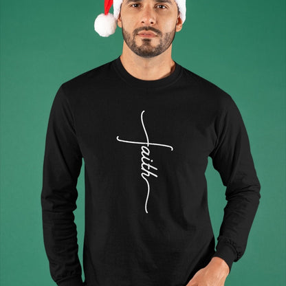 Christian Tee, Christian Faith Unisex T-Shirt/Hoodie/Sweatshirt HLT00 - Faith Christian Cross Jesus Catholic Religion God Faith Gift T-Shirt