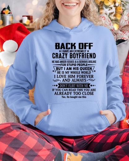 Back Off I Have An Extremely Crazy Boyfriend - - Gift For Wife From Husband - NINA00 (SKUT-BACKOFF-00)