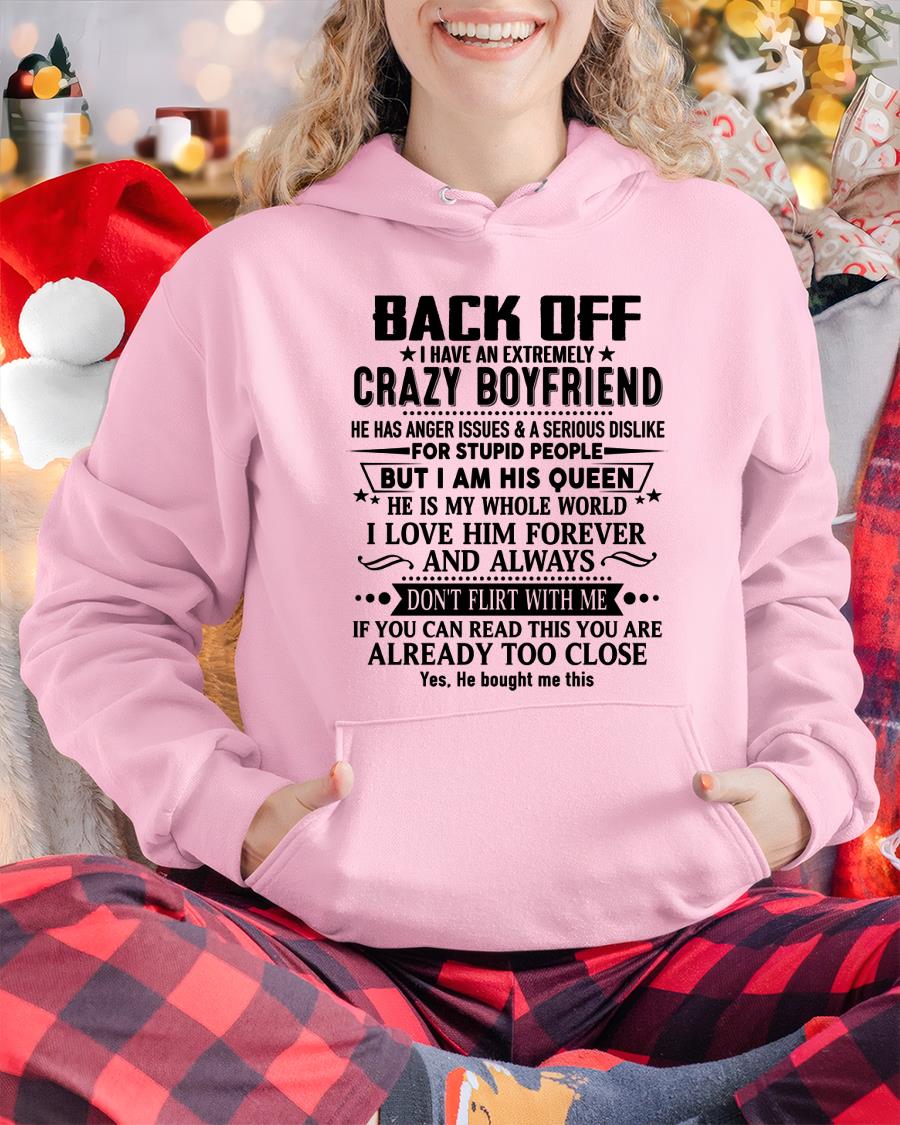 Back Off I Have An Extremely Crazy Boyfriend - - Gift For Wife From Husband - NINA00 (SKUT-BACKOFF-00)