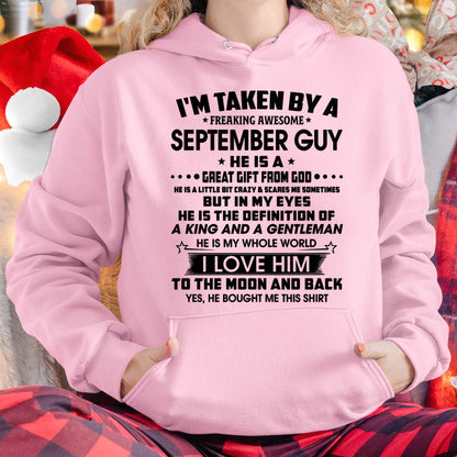 SEPTEMBER - HE IS THE DEFINITION OF A KING AND A GENTLEMAN I LOVE HIM TO THE MOON AND BACK - FROM HUSBAND - NINA09 (SKU2605-95-09)