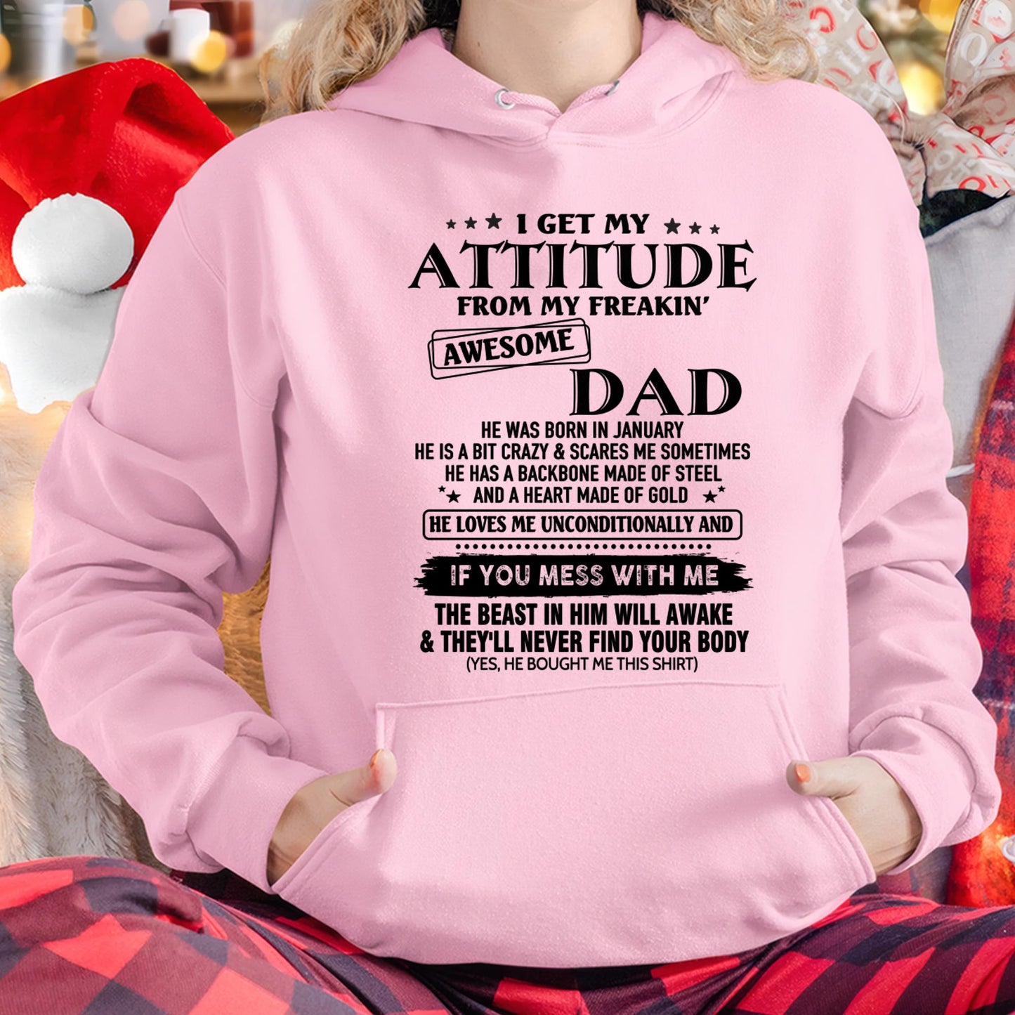 January - Gift For Son and Daughter From Dad - NINA01 - (SKU-TDADC-01)