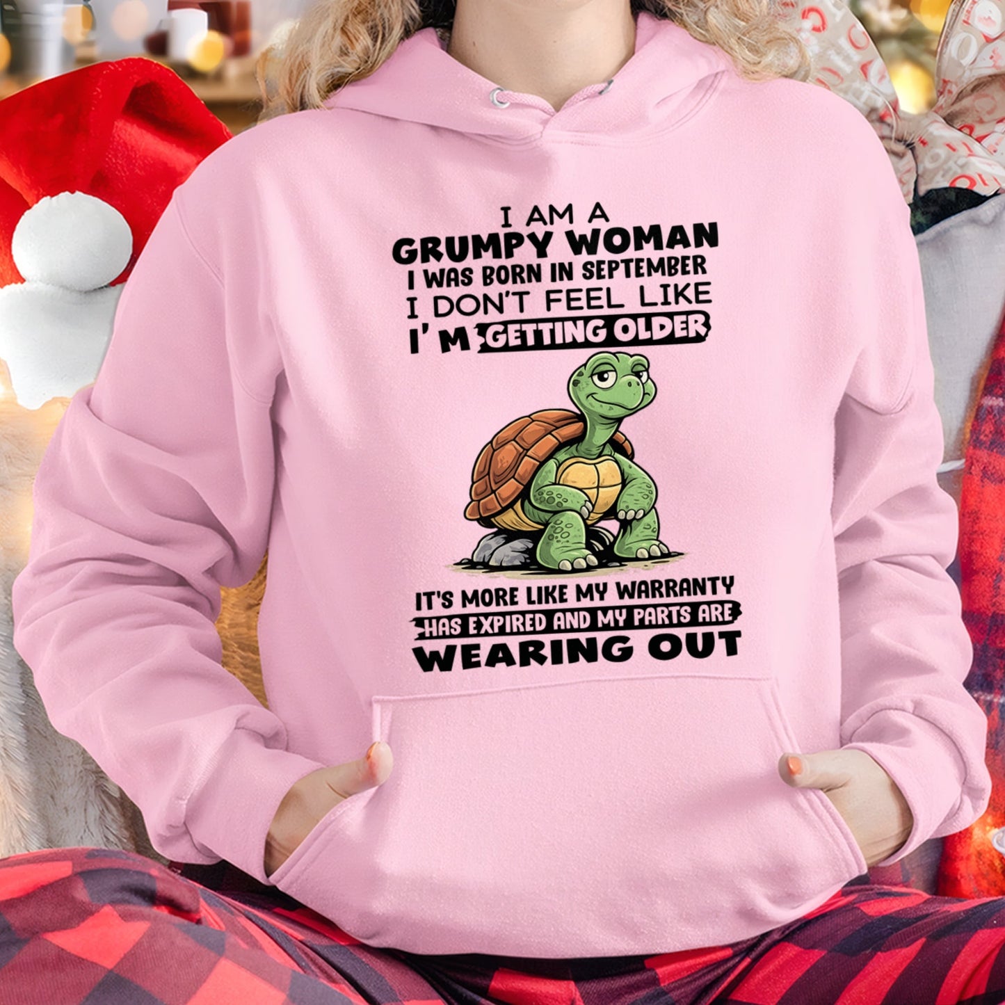NINA09 - Funny Grumpy Woman Shirt Born in September – Birthday Gift Idea - FMA (SKU2602-178-09)