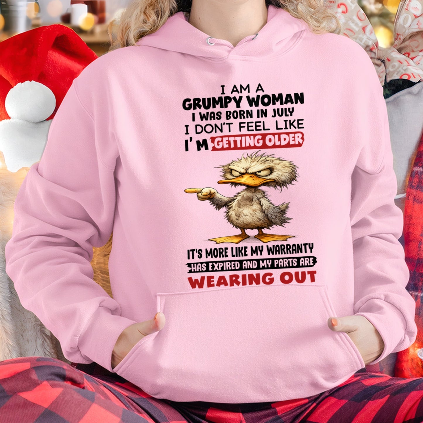 NINA07 - Funny Grumpy Woman Shirt Born in July – Birthday Gift Idea - FMA (SKU2602-175-07)