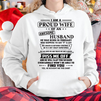 FEBRUARY - HE WILL SLAP YOU SO HARD EVEN GOOGLE WON’T BE ABLE TO FIND YOU - FROM HUSBAND - NINA02 (SKU2602-81-02)