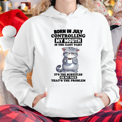 JULY - CONTROLLING MY MOUTH IS THE EASY PART IT’S THE SUBTITLES ON MY FACE THAT’S THE PROBLEM - FMA - NINA07 (SKU2604-191-07)