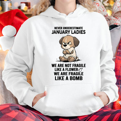 JANUARY - WE ARE NOT FRAGILE LIKE A FLOWER WE ARE FRAGILE LIKE A BOMB - FMA - NINA01 (SKU2603-351-01)
